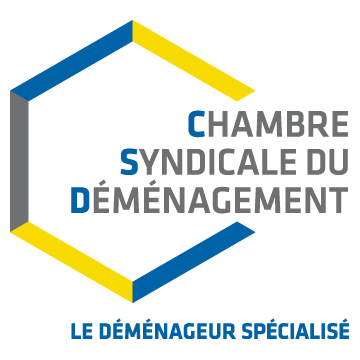 Logo Chambre Syndicale du Déménagement — Ladureau Déménagements membre officiel garantissant l'éthique du métier