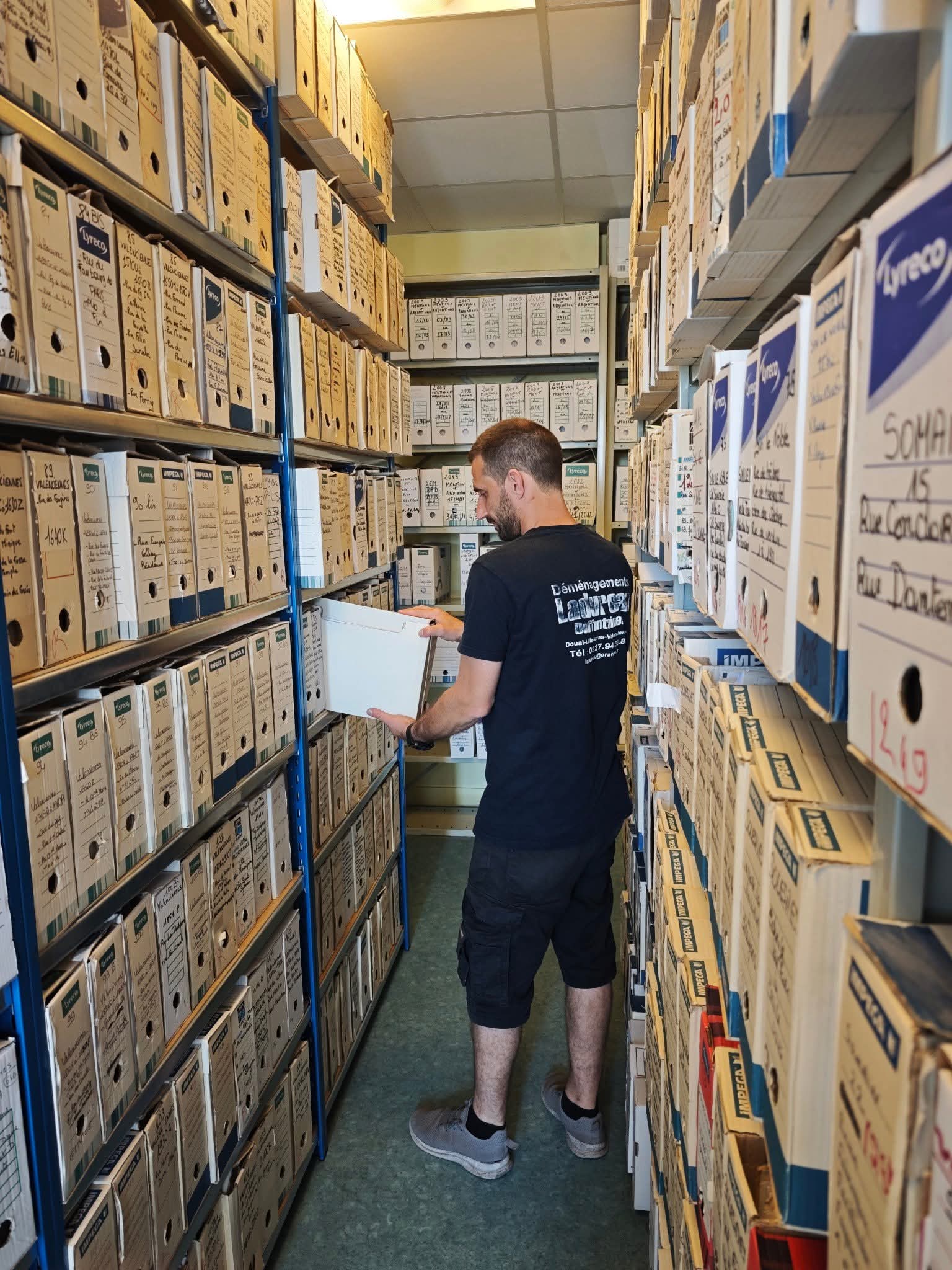 Audit technique et planification pour un déménagement professionnel Hauts-de-France par Ladureau